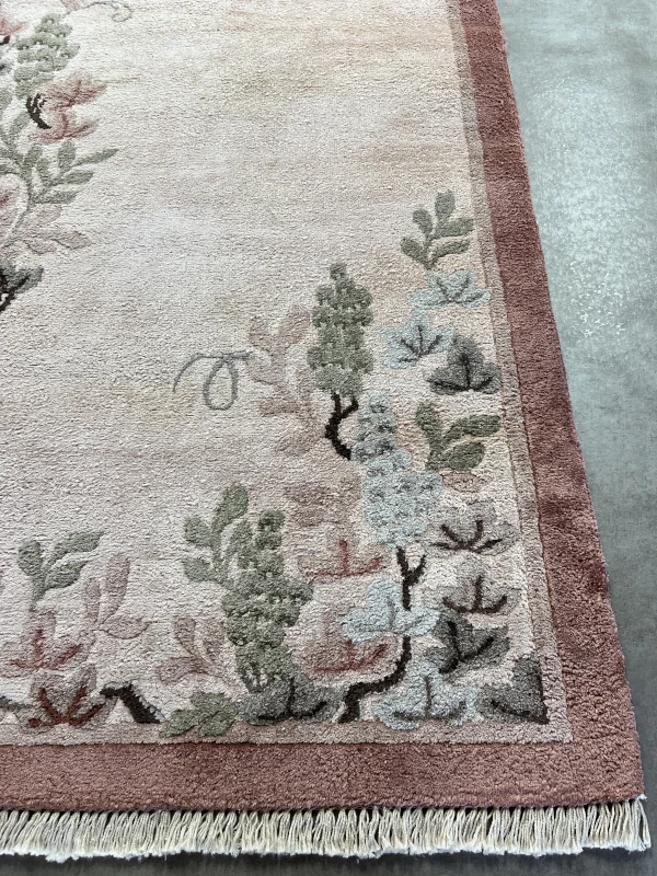 rénovation des franges de tapis