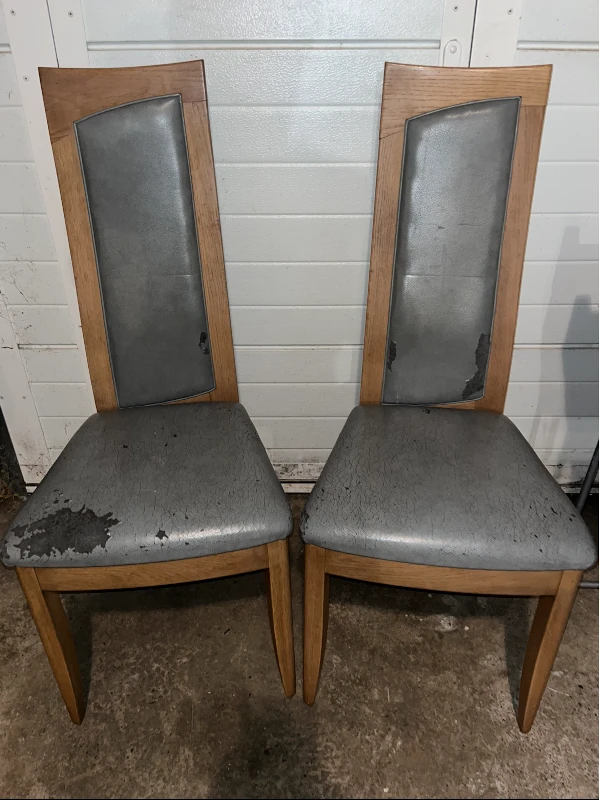 rénovation chaise moderne salle à mangée