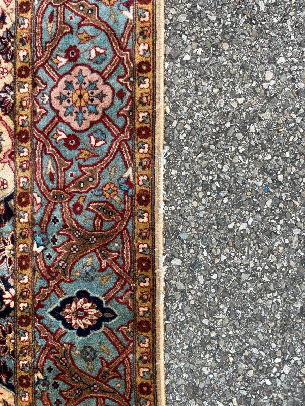 rénovation bordures tapis penjab avant