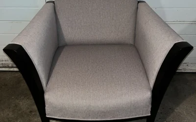 Rénovation d’un Fauteuil Roche Bobois