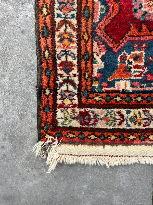 rénovation bordures tapis penjab avant
