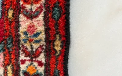 Rénovation des Franges et Lisières d’un Tapis d’Iran