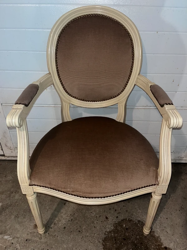 rénovation fauteuil cabriolet louis 16