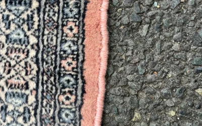 Rénovation d&rsquo;un tapis du pakistan