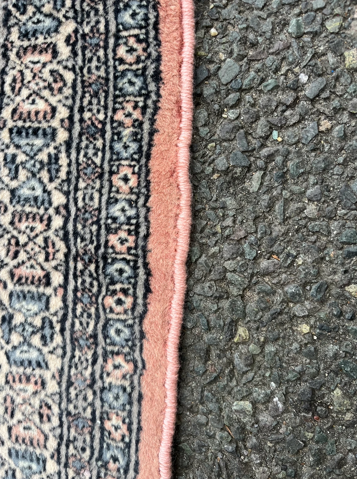 rénovation lisière tapis pakistan