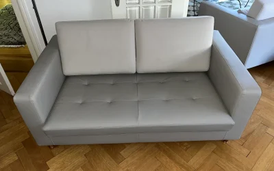 Réfection d&rsquo;un canapé 2 place en cuir
