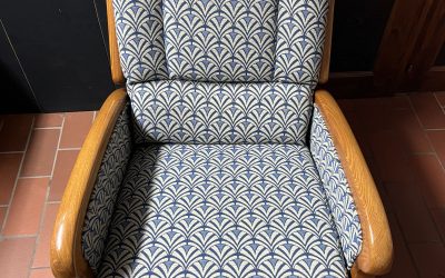 Rénovation d&rsquo;un fauteuil relax annees 2000