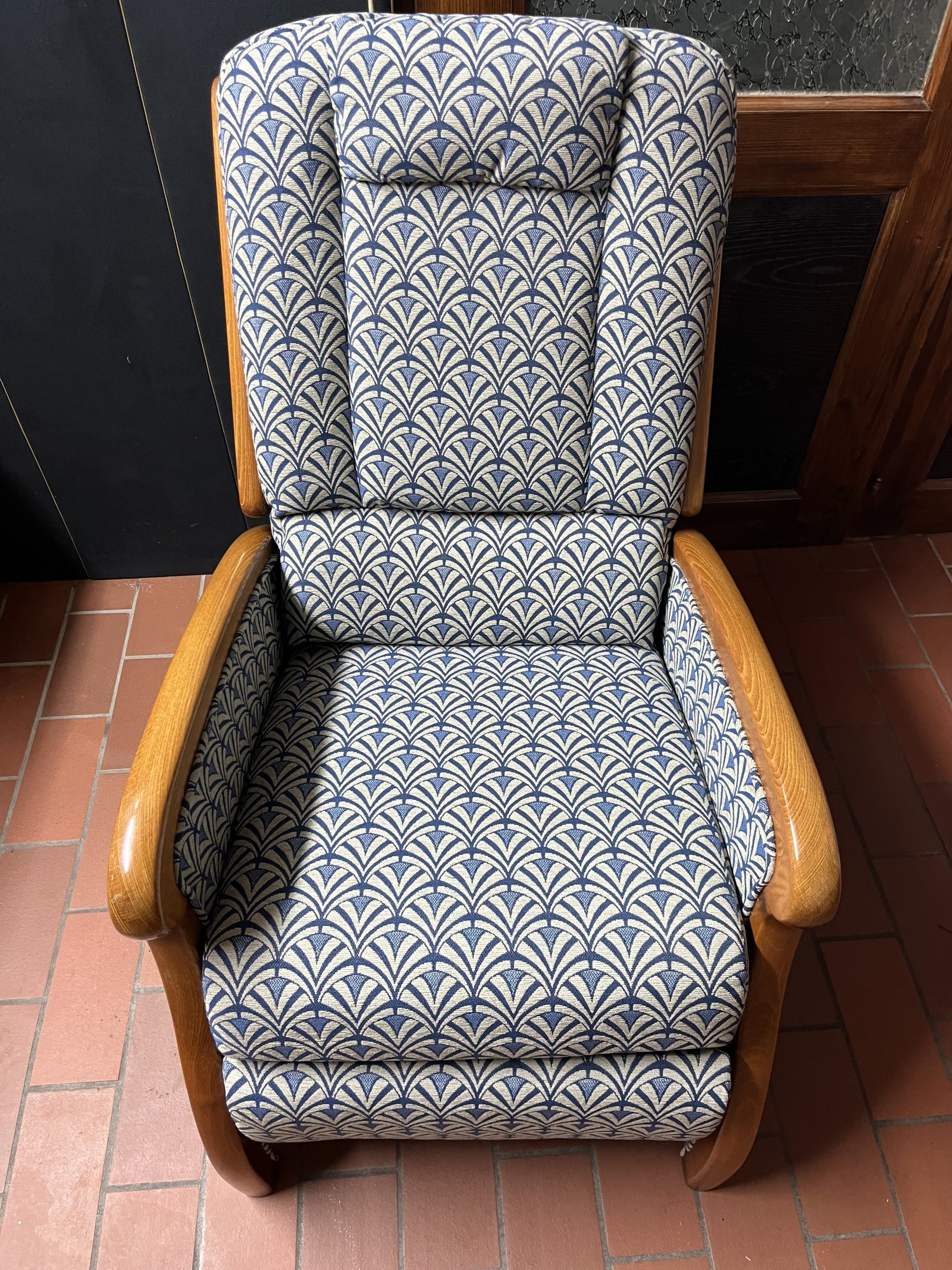 fauteuil bridge style année 70-80