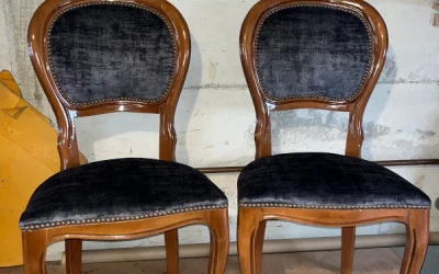 Restauration chaise Louis-Philippe à Strasbourg