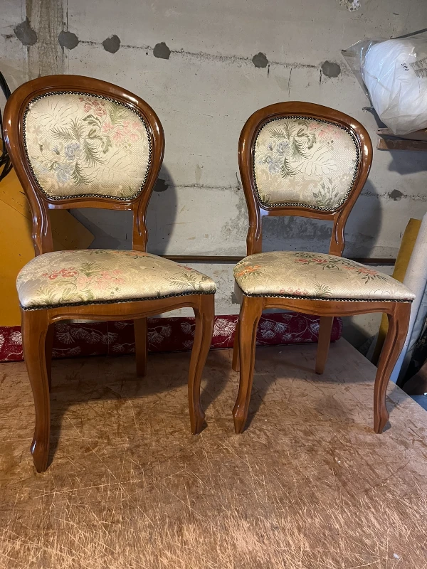 chaises style louis philippe avant restauration