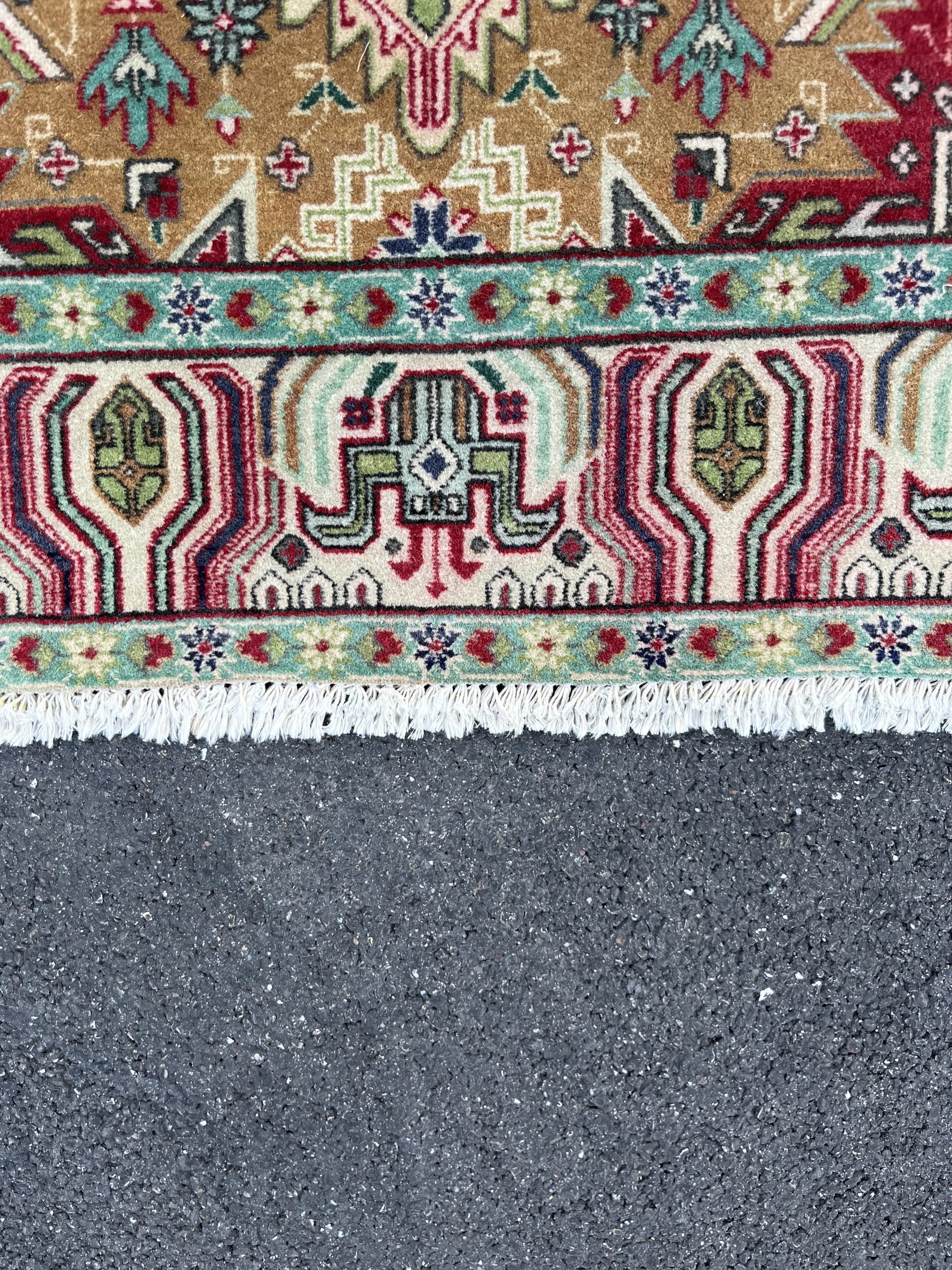 rénovation des franges de tapis